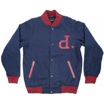 Diamond Supply Un-Polo Wool Varsity Jacket Men's Outwear Navy M-XL Streetwear