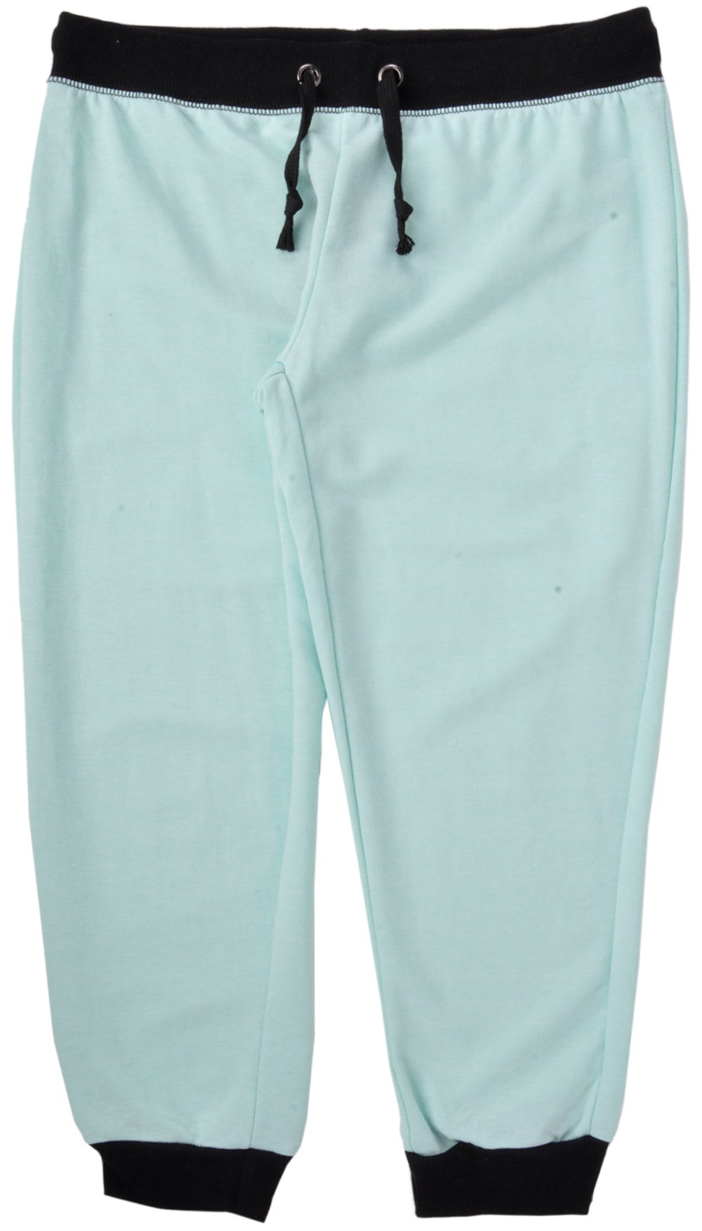 Jogger Capri Pants French Terry Sweats Drawstring Gym Coco Limon Mint