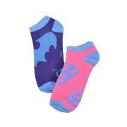 DC Comics Ankle Socks Supergirl Batgirl 2 Pair Pack Juniors