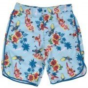 Batman Robin Swim Trunks DC Comics Board Shorts Light Blue Surf Authentic Mens