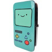 Adventure Time Beemo Snap Wallet Bifold Teal