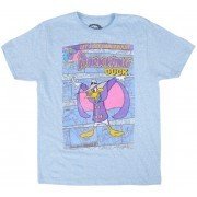 Disney Darkwing Duck T-Shirt Light Blue Mens Size Medium