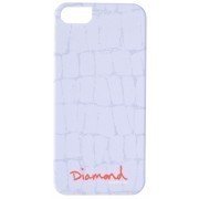 Diamond Supply Co Iphone 5 5S Case Croc Snap On Protector Matte Smooth White