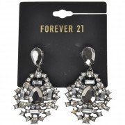 Forever 21 Jeweled Dangle Earrings