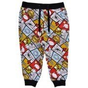 Lavish Society Capri Joggers Mens Ka Boom Sublimated Authentic Black Lounge Pant