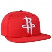 Houston Rockets Foam Snapback Hat Mitchell Ness Adjustable Licensed NBA Red Cap
