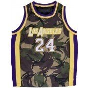 Kobe Mamba 24 Jersey Sir Kevin James Basketball Shirt Python Twill Camouflage