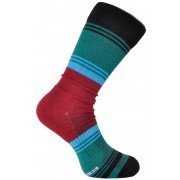 Richer Poorer Socks Expressionist Athletic Knit Crew Cushion Foot Men 6-12 Black