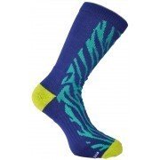Richer Poorer Socks Graze Athletic Knit Crew Cushion Foot Mens 6-12 Navy