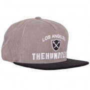 The Hundreds Home Strapback Hat Corduroy Gray