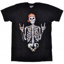Trukfit Here First T-Shirt Lil Wayne Set The Trap Skeleton Mens