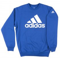Adidas Performance Crewneck Sweatshirt Pullover Mens Royal Blue
