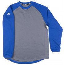 Adidas Performance ClimaWarm Baseball Crewneck Sweatshirt Pullover Mens Large