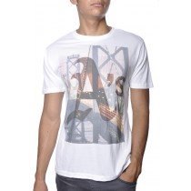 American Needle Sinatra MLB Oakland Athletics City Skyline Faded Wash Tee Shirt