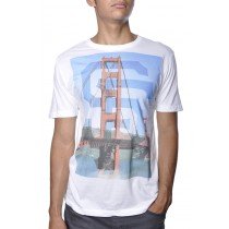 American Needle Sinatra MLB San Francisco Giants Skyline Golden Gate Tee Shirt