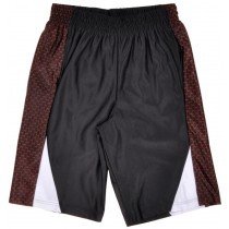 Basketball Shorts Fitness Bottoms M-2XL Active Training Athletic Pocket Blk/Org