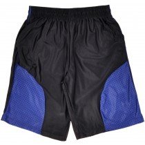 Basketball Shorts Active Fitness Bottoms M-2XL Training Athletic Pocket Blk/Blue