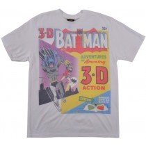 Batman Robin Comic Tee Shirt Funny 60s Retro Fashion Mens Top White