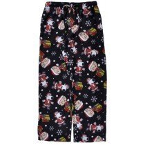 Family Guy Pajama Pants Stewie Fleece Holiday Sleepwear Loungewear Black S-XL