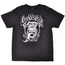 Gas Monkey Garage T-Shirt Short Sleeve TV Show Racing Top Black Authentic Men's