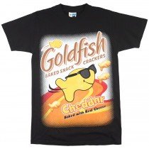 Cracker Snack Parody T-Shirt Mens Black