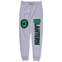 Green Lantern Jogger Pants Sweats Size Medium mens Heather Grey DC Comics