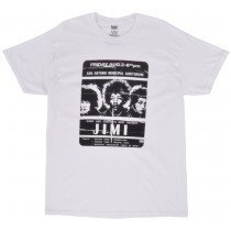 Jimi Hendrix Concert T-Shirt White Mens