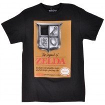 Legend of Zelda Nes Loz TShirt Mens Video Game Nintendo Authentic Black Small-XL