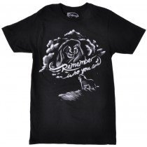 The Lion King Tee Shirt Disney Movie Remember Who You Are Black Authentic Mens
