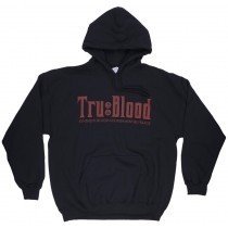 True Blood Synthetic Nourishment Sweatshirt Hoodie Black HBO Licesned Mens