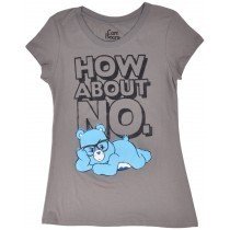 Care Bears Tee Shirt Charcoal Grumpy Glitter Cotton Kids Authentic Girls Top