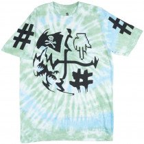 Been Trill Trilogy Tie-Dye T-Shirt Streetwear Blue Mens