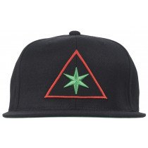 Black Scale 6 Points Snapback Hat Headwear Cap Lid Streetwear BLVCK SCVLE Black