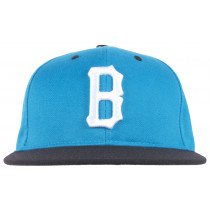 Black Scale x New Era B Logo Moon Fitted Hat Headwear Cap BLVCK SCVLE Turquoise