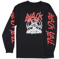 Black Scale Diabolic Long Sleeve Shirt Black Baphomet Occult Top BLVCK SCVLE