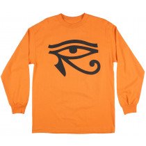 Black Scale Dies Natalis Long Sleeve T-Shirt Streetwear BLVCK SCVLE Tee Orange