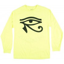 Black Scale Dies Natalis Long Sleeve T-Shirt Streetwear BLVCK SCVLE Tee Yellow