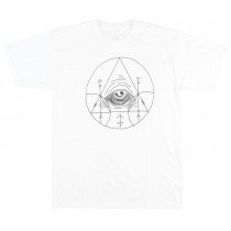 Black Scale Doom of Malentay Regular Fit T-Shirt BLVCK SCVLE Streetwear White