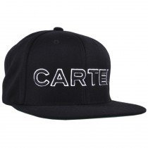 Caviar Cartel Snapback Hat 3D Embroidered Mens Authentic Adjustable Cap Black
