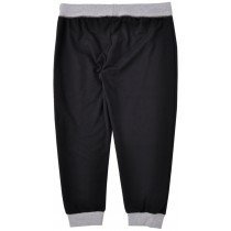 Sweatpants Jogger Capri Pants Womens French Terry Drawstring Coco Limon Black