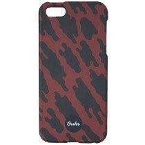 CRSHR Blob iPhone 5 5S 5SE Phone Case Maroon Protect Cover Rubber Secure Thin