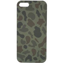 CRSHR Camo Green iPhone 5 5S 5SE Phone Case One Size Cover Protect Rubber Thin