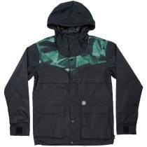 Diamond Supply Co Miner Simplicity Jacket Windbreaker Hoodie Black Green