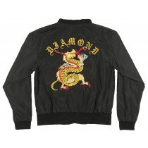 Diamond Supply Co Dragon Racer Jacket Black Bomber Outerwear Mens