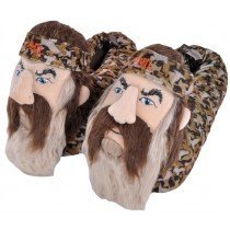 Duck Dynasty Slippers Phil Robertson Plush Slip On Adult Men SM Lg Camo A&E