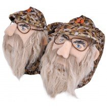 Duck Dynasty Slippers Uncle Si Robertson Plush Slip On Adult Men S M L XL A&E