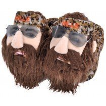 Duck Dynasty Slippers Willie Robertson Plush Slip On Adult Men S M L XL Camo A&E