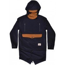 Grizzly Griptape Everest Pullover Jacket Mens Navy Hoodie