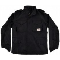 Grizzly Griptape Great Plains M-65 Jacket Hooded Mens Water Resistant Black