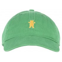 Grizzly Griptape OG Dad Bear Logo Strapback Headwear Hat Cap Lid Mens Green